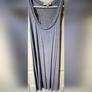 Olive & Oak Heather Gray Maxi Dress